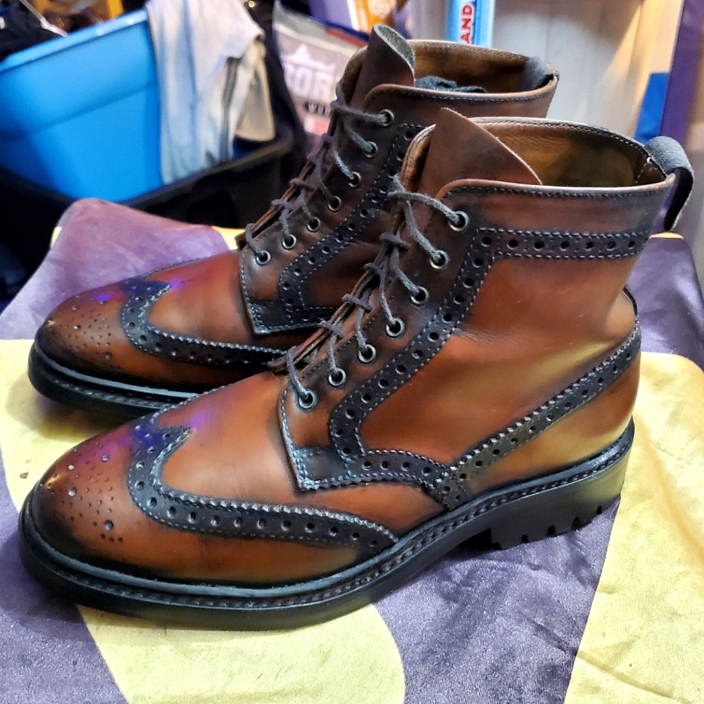 Polo Ralph Lauren × Crockett & Jones boots